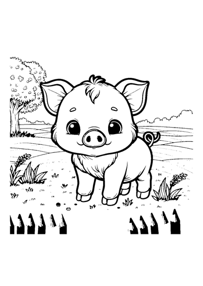 Niedliches Schweinchen