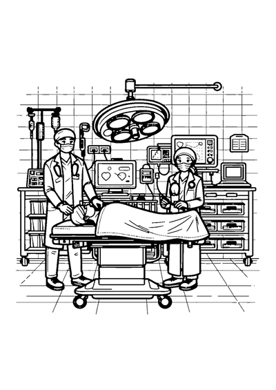 Krankenhaus Operation