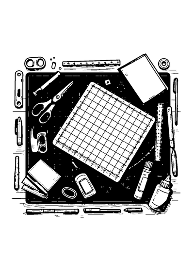 Schneidematte und Zubehör