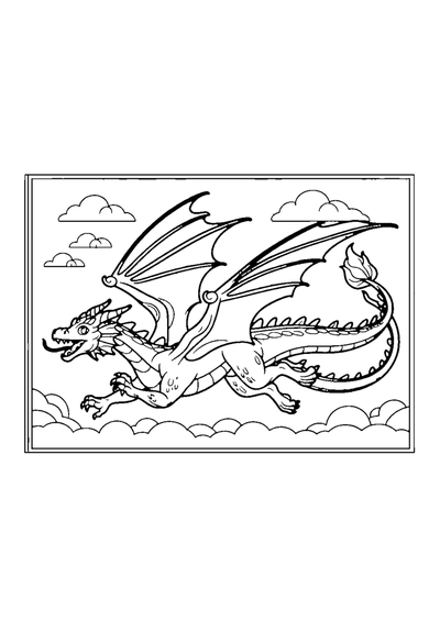 Fliegender Drache