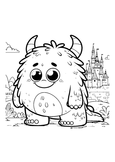 Freundliches Monster