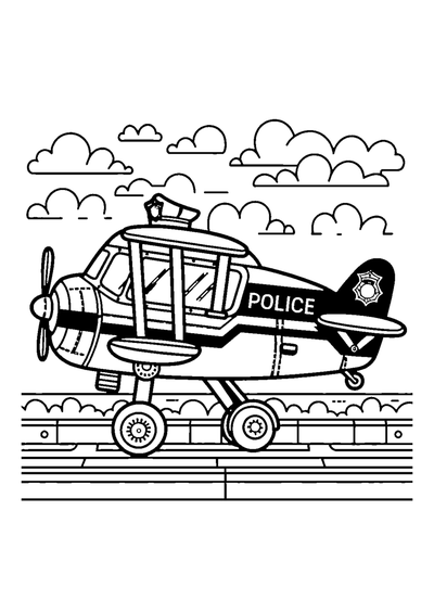 Polizeiflugzeug