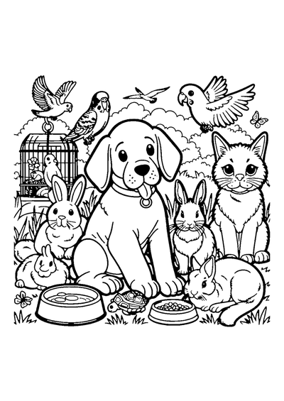 Haustiere Übersicht