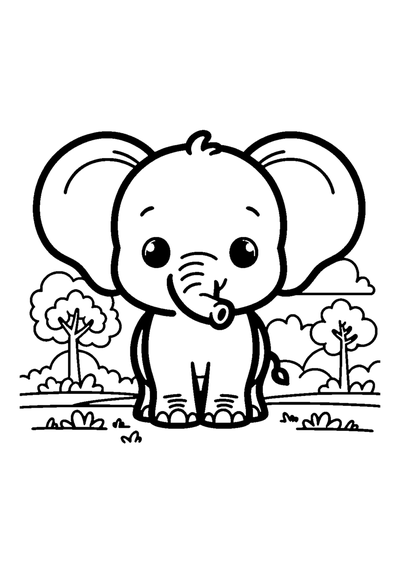 Schwarz-Weiß Zeichnungen