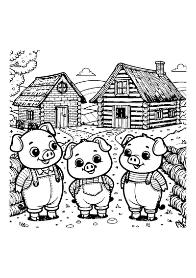 Die drei kleinen Schweinchen