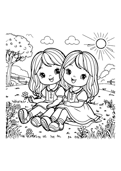 Die lustigen Zwillinge