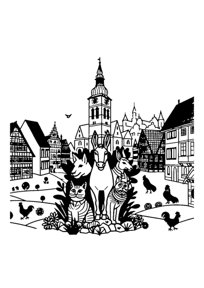 Die Tiere aus Bremen