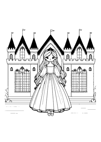 Prinzessin im Schloss