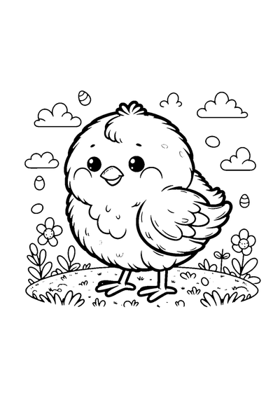 Küken zu Ostern