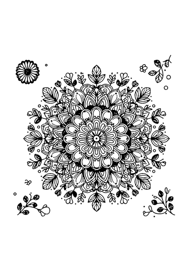 Blumenmandala