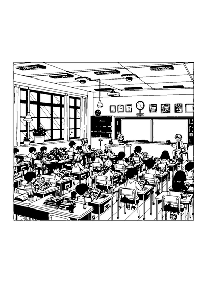 Tagesablauf in der Schule