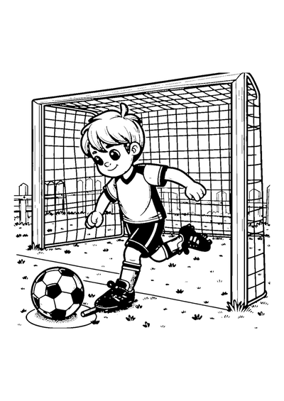 Eckball beim Fußball