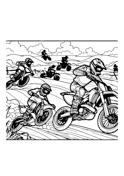 Motocross-Rennen