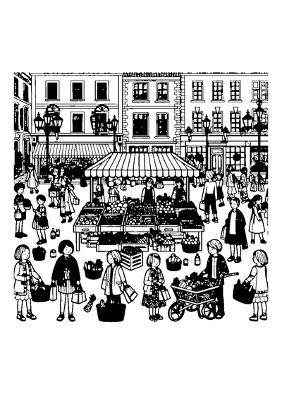 Einkaufen in der Stadt