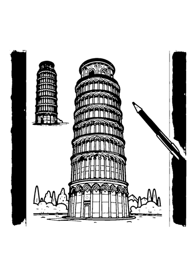 Schiefer Turm von Pisa