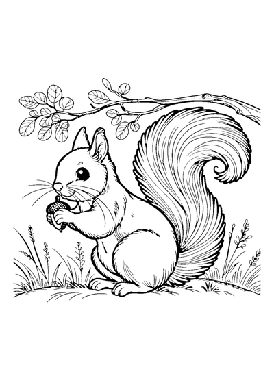 Kleine Eichhörnchen