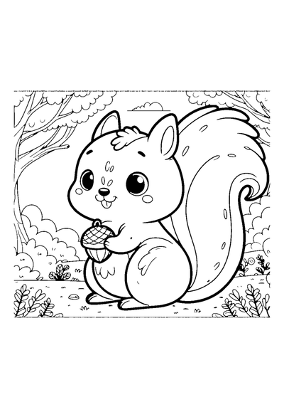 Kleines Eichhörnchen