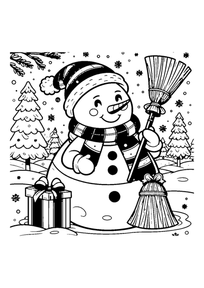 Weihnachtsmalvorlagen