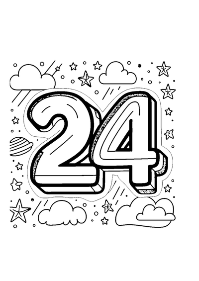 Zahl 24