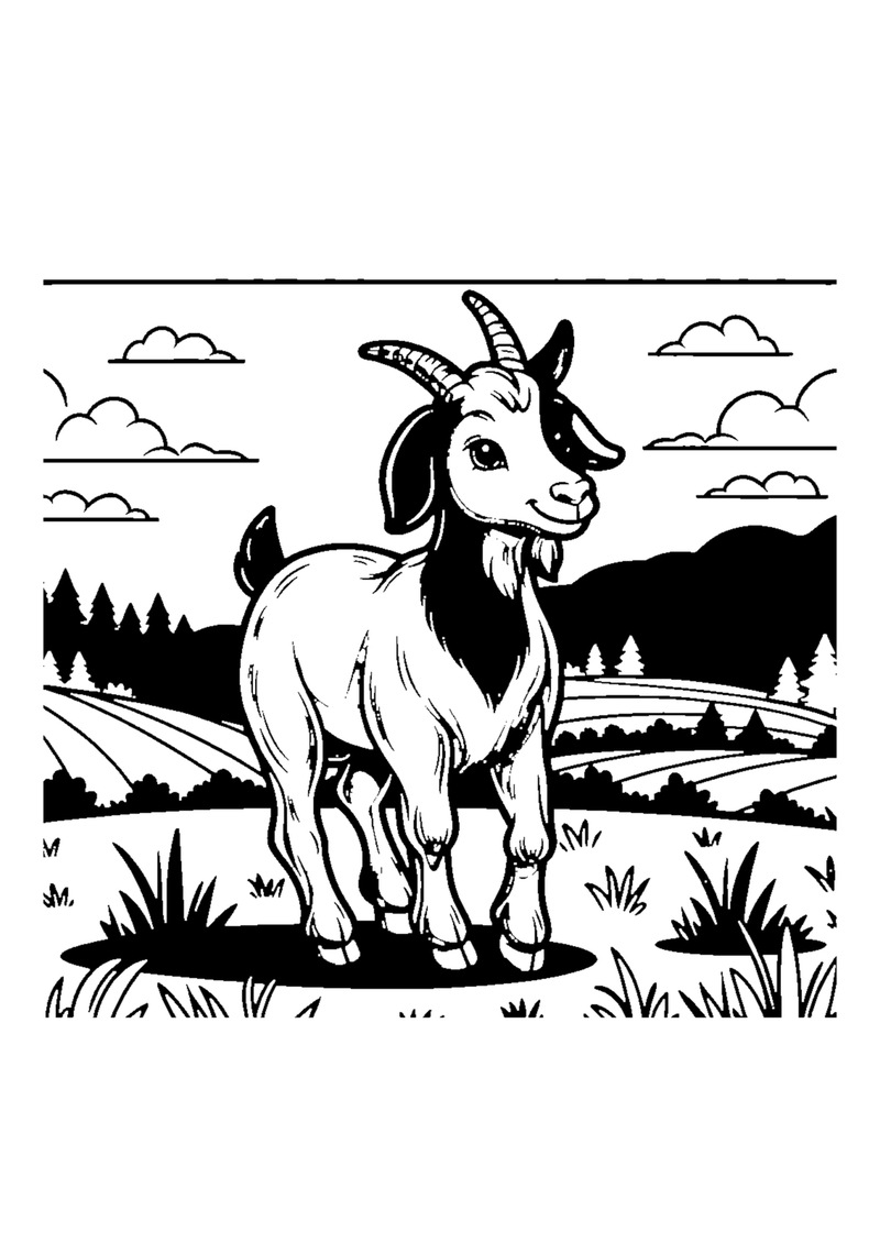 Abenteuerliche Ziege