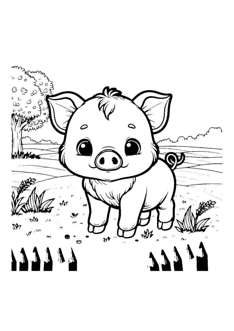 Niedliches Schweinchen