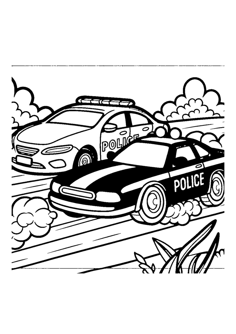 Polizei Verfolgungsjagd