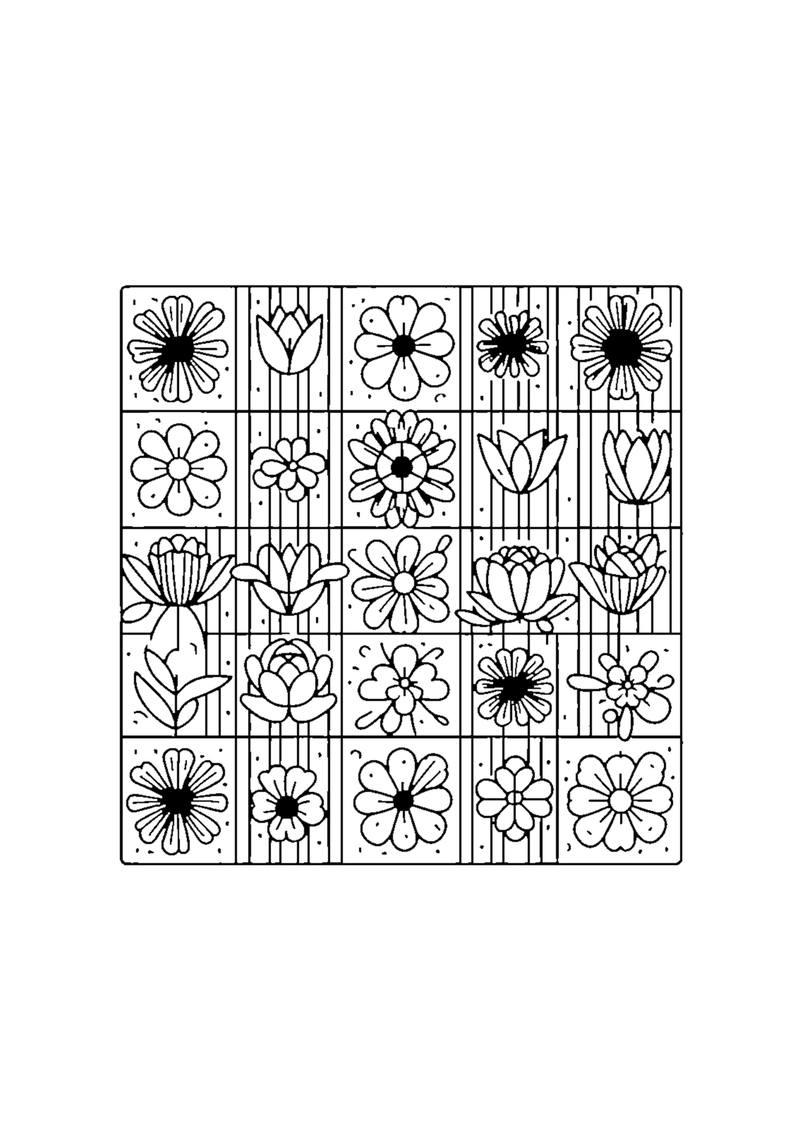Blumen Sudoku 2