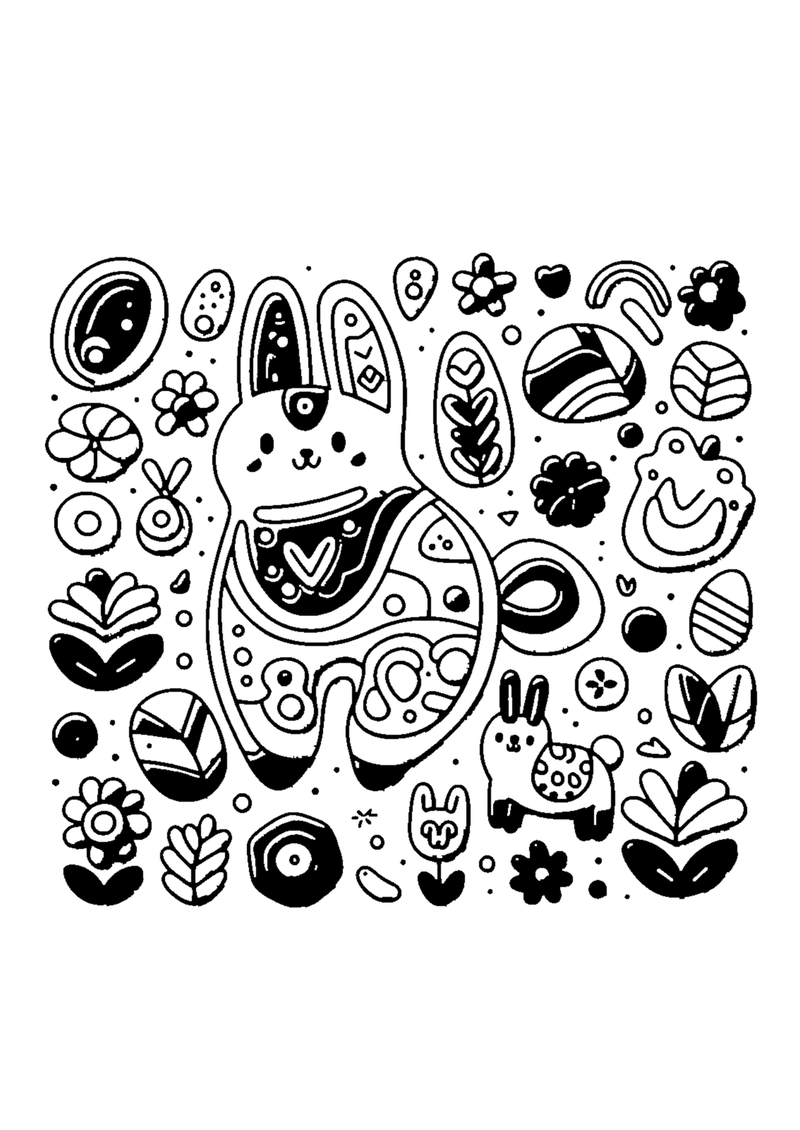 Bunte Fimo-Kreationen