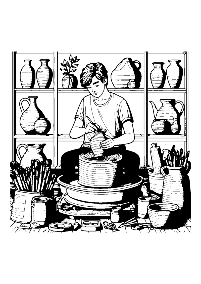 Töpfern und Modellieren