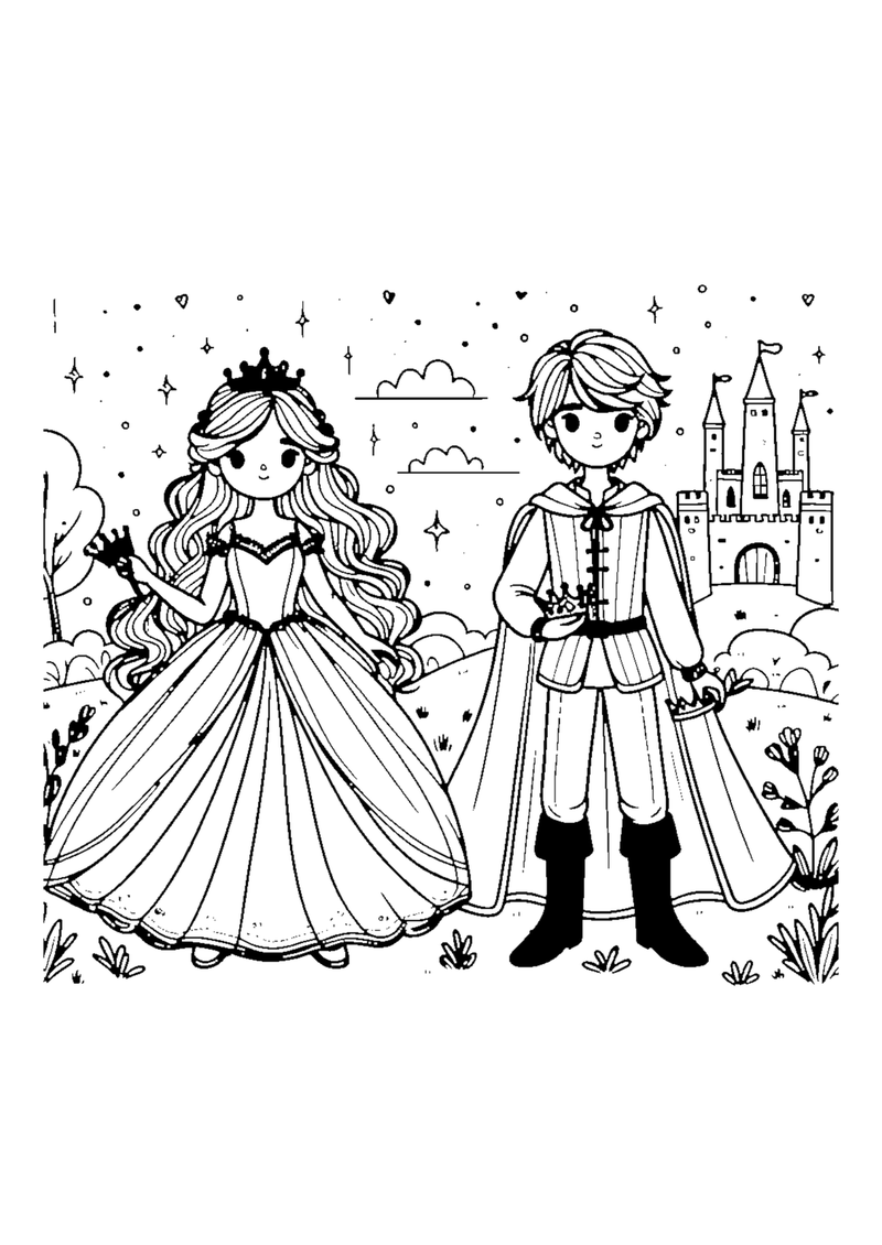 Prinzessin und Prinz