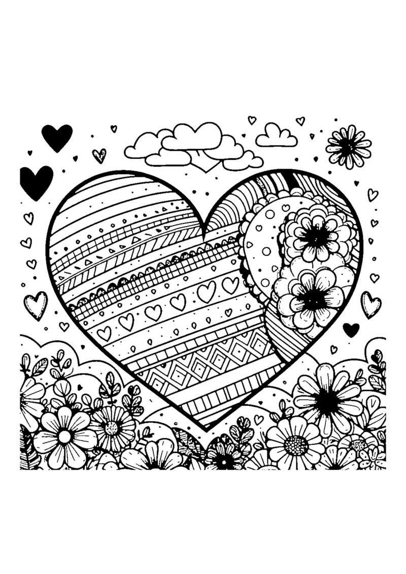 Herzen für Valentinstag