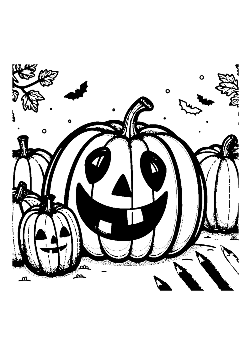 Geschnitzte Kürbisse