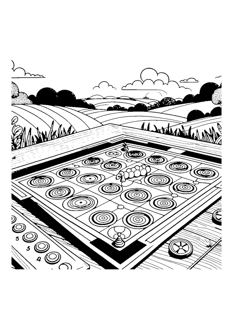 Eile mit Weile Spielbrett