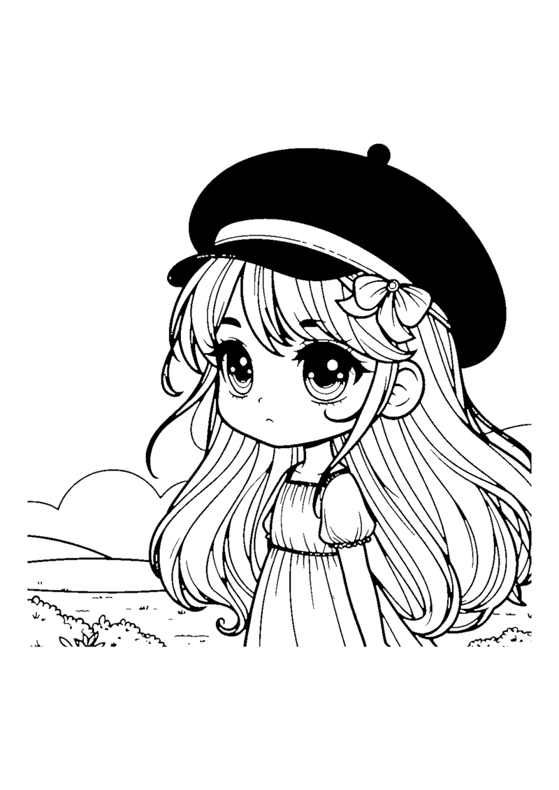 Mädchen mit roter Kappe