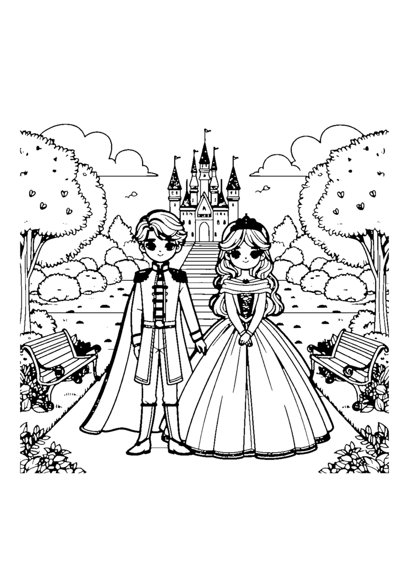 Prinz und Prinzessin