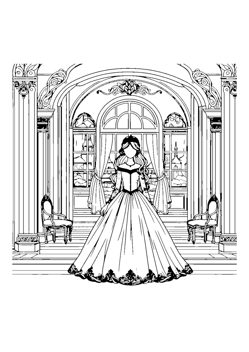 Prinzessin im Palast