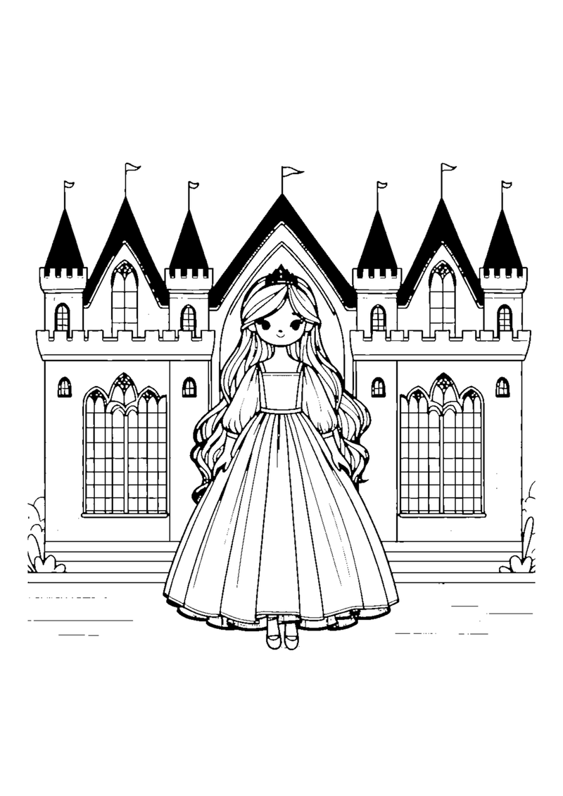 Prinzessin im Schloss