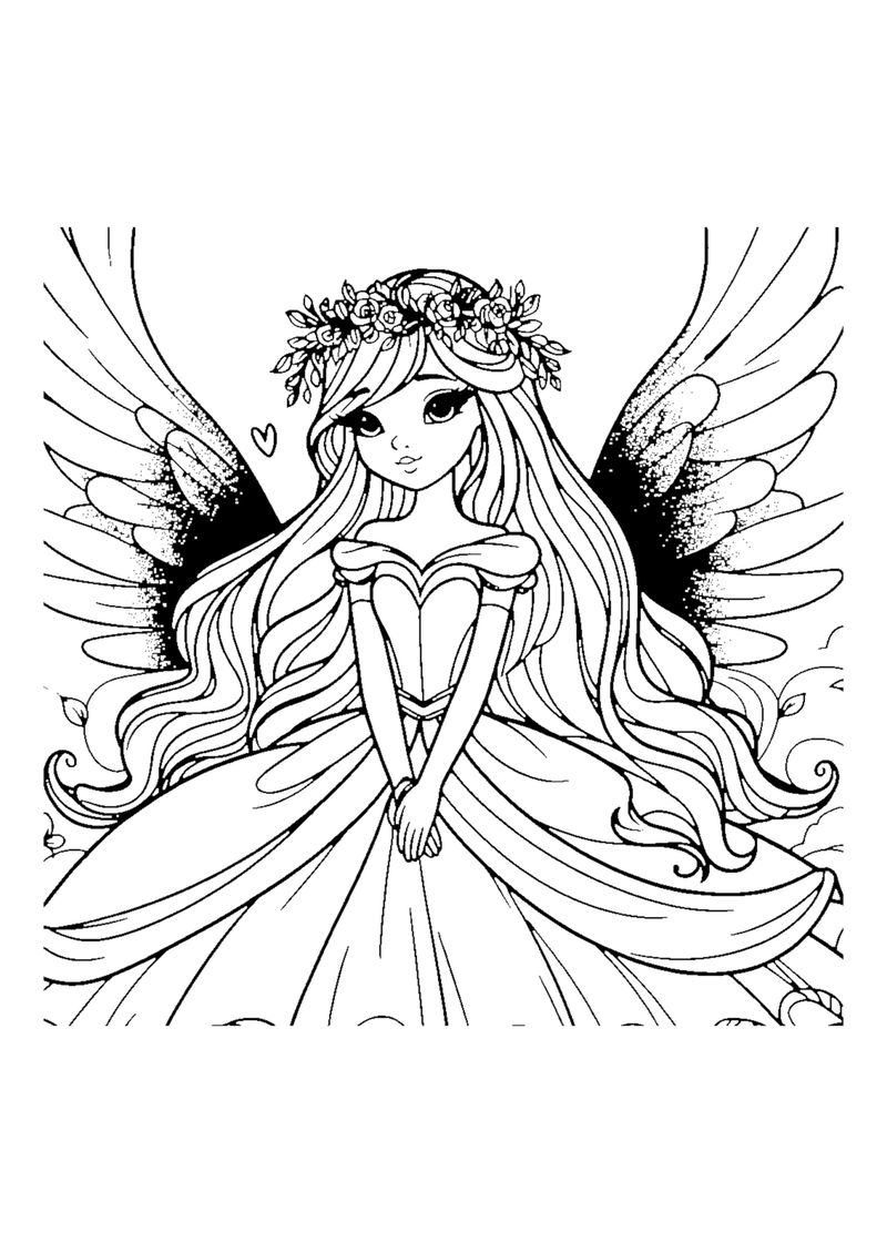 Prinzessin mit Flügeln