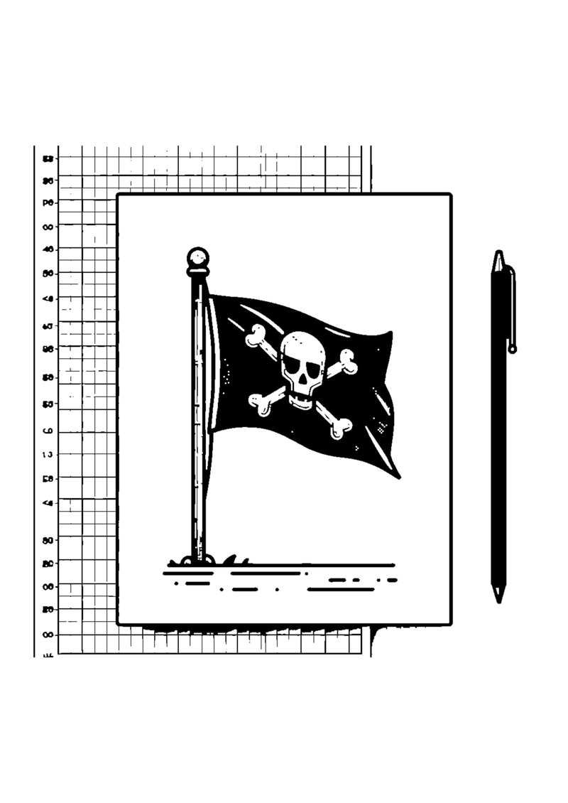 Piratenflagge
