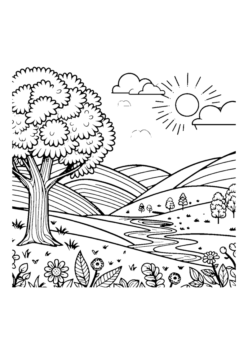 Wunderschöne Landschaft