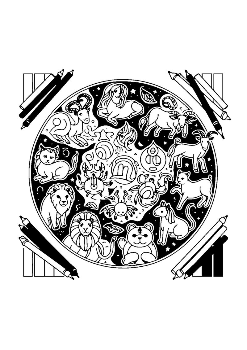 Sternzeichen Symbole