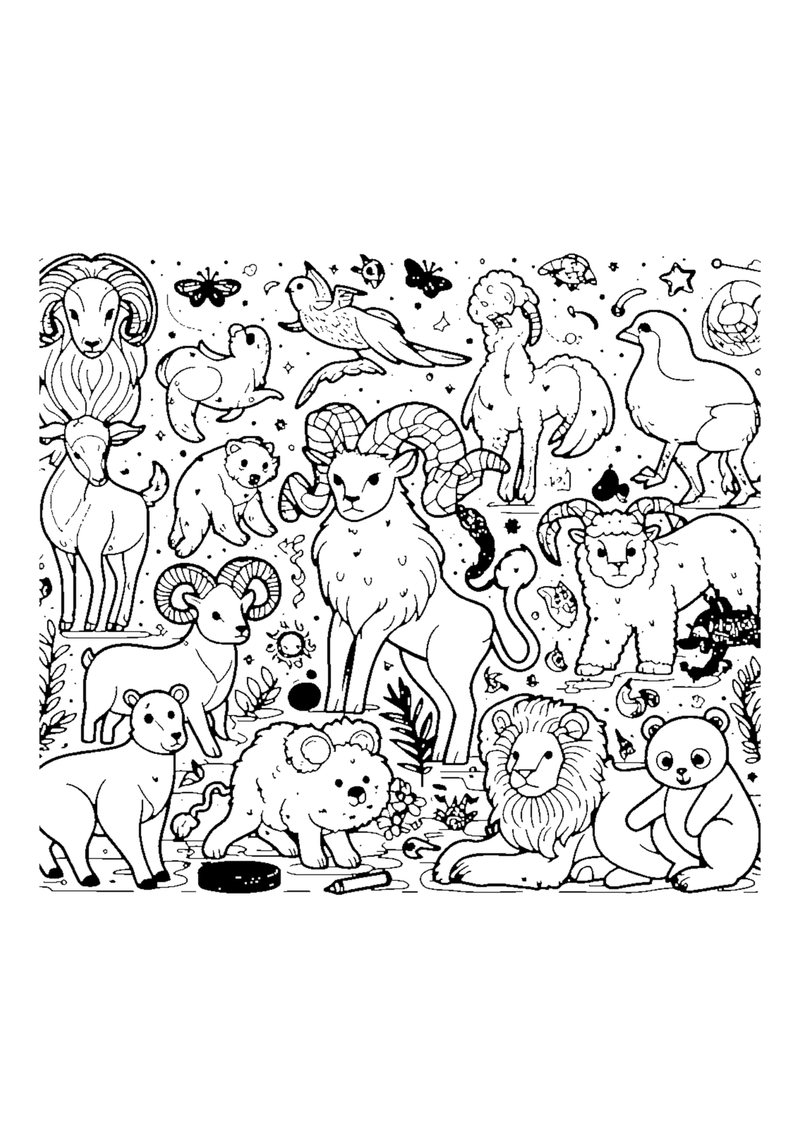 Tierkreiszeichen Tiere