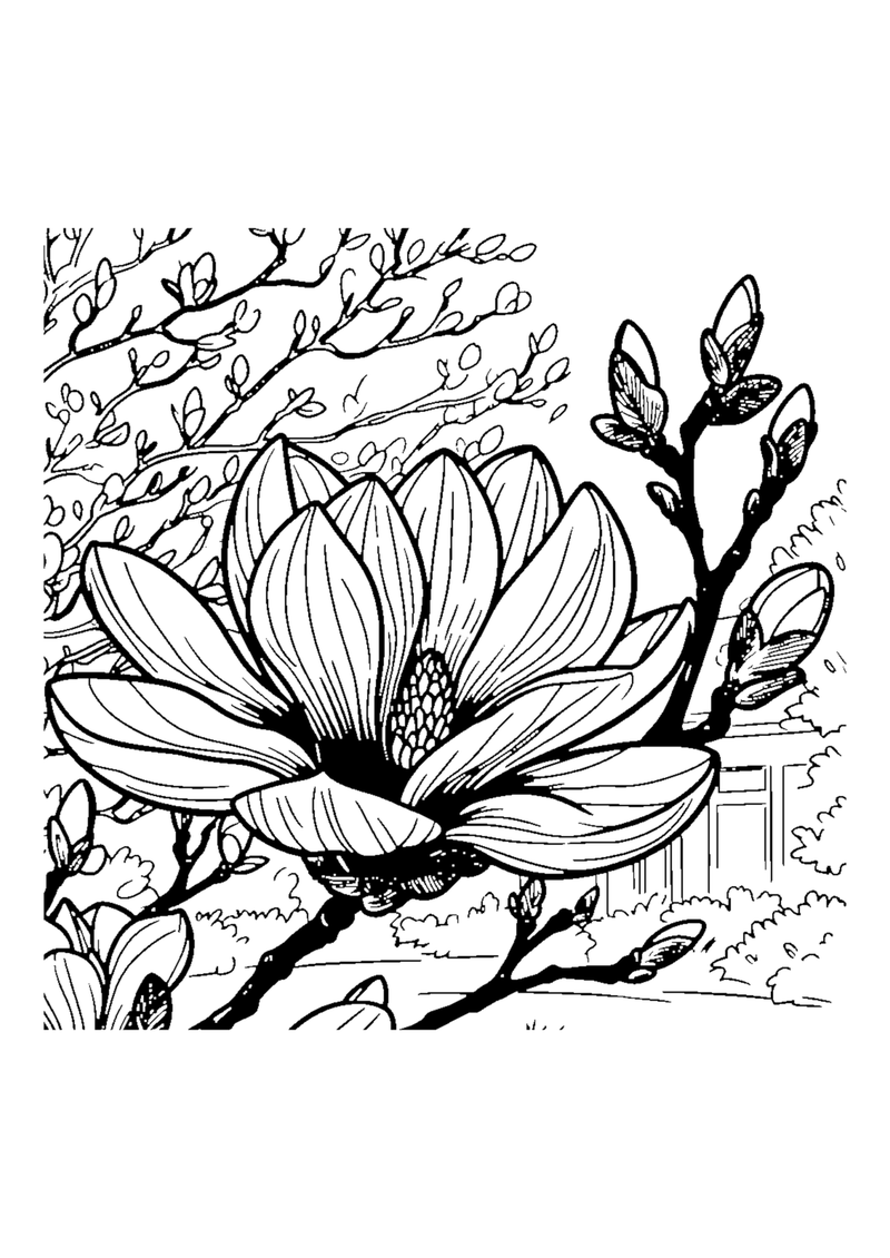 Magnolienblüte