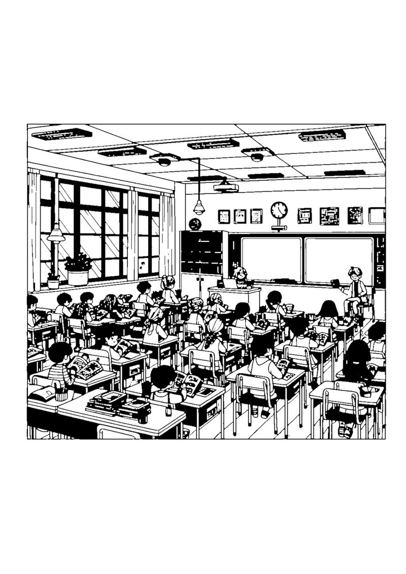 Tagesablauf in der Schule