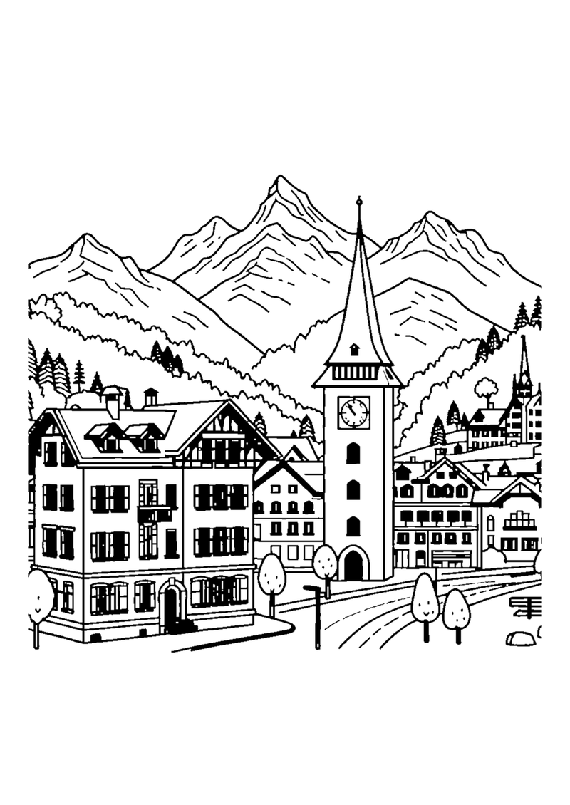 Schweizer Stadt