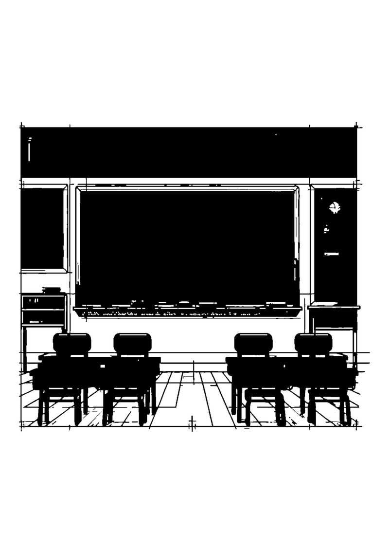 Tafel im Klassenzimmer