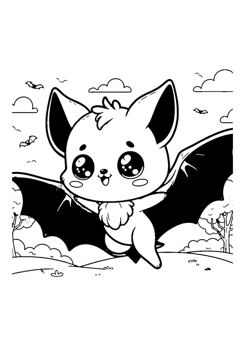 Niedliche Fledermaus