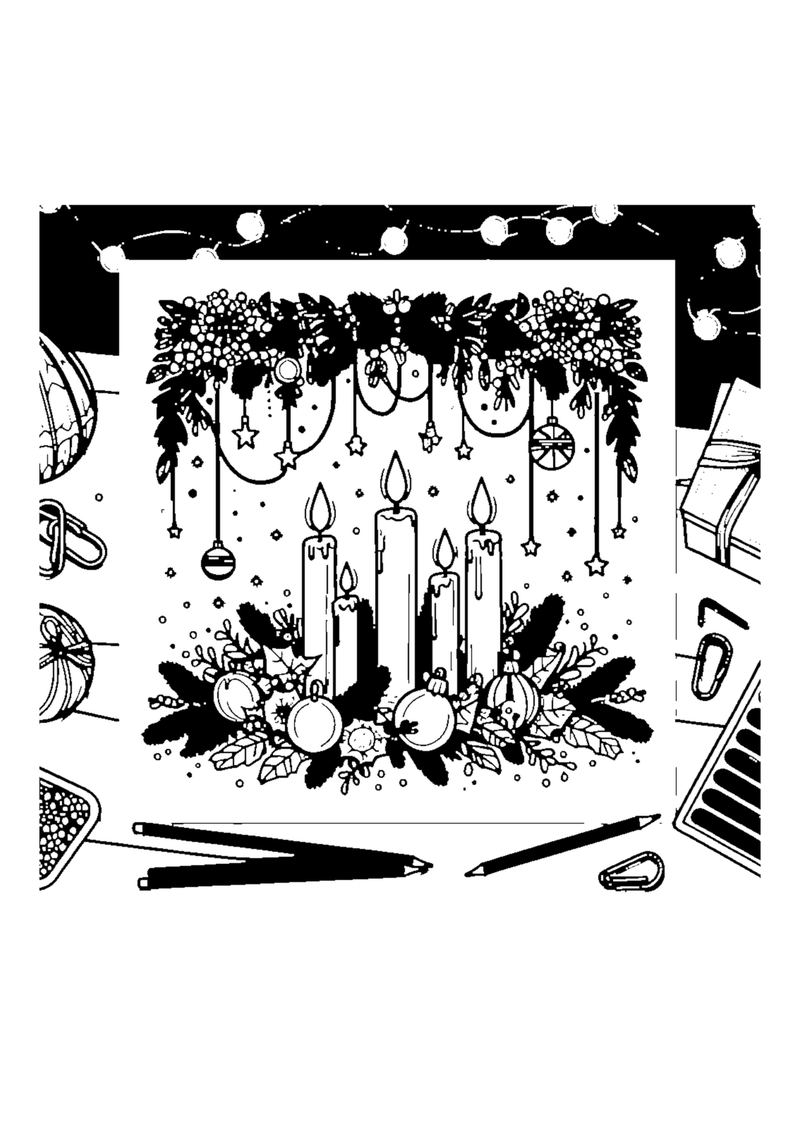 Adventszeit im Dezember