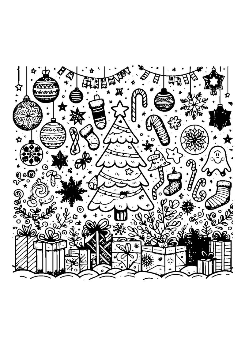 Frohe Weihnachten in verschiedenen Sprachen