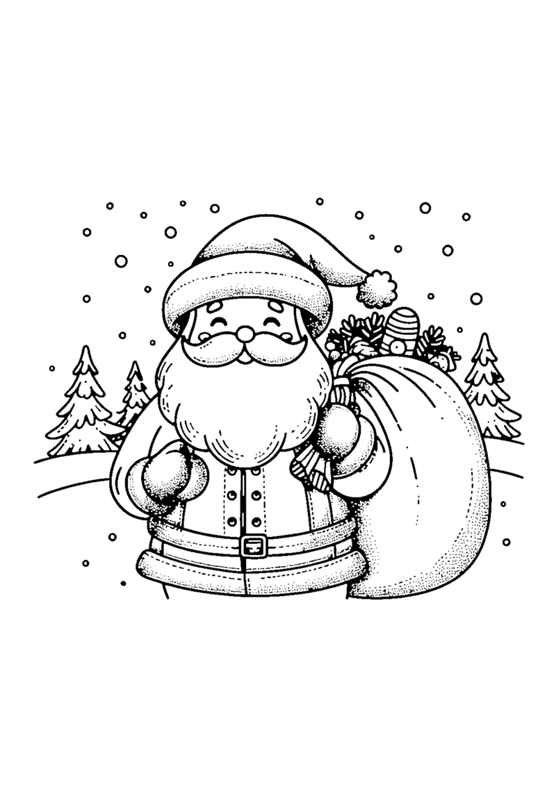 Süßer Weihnachtsmann